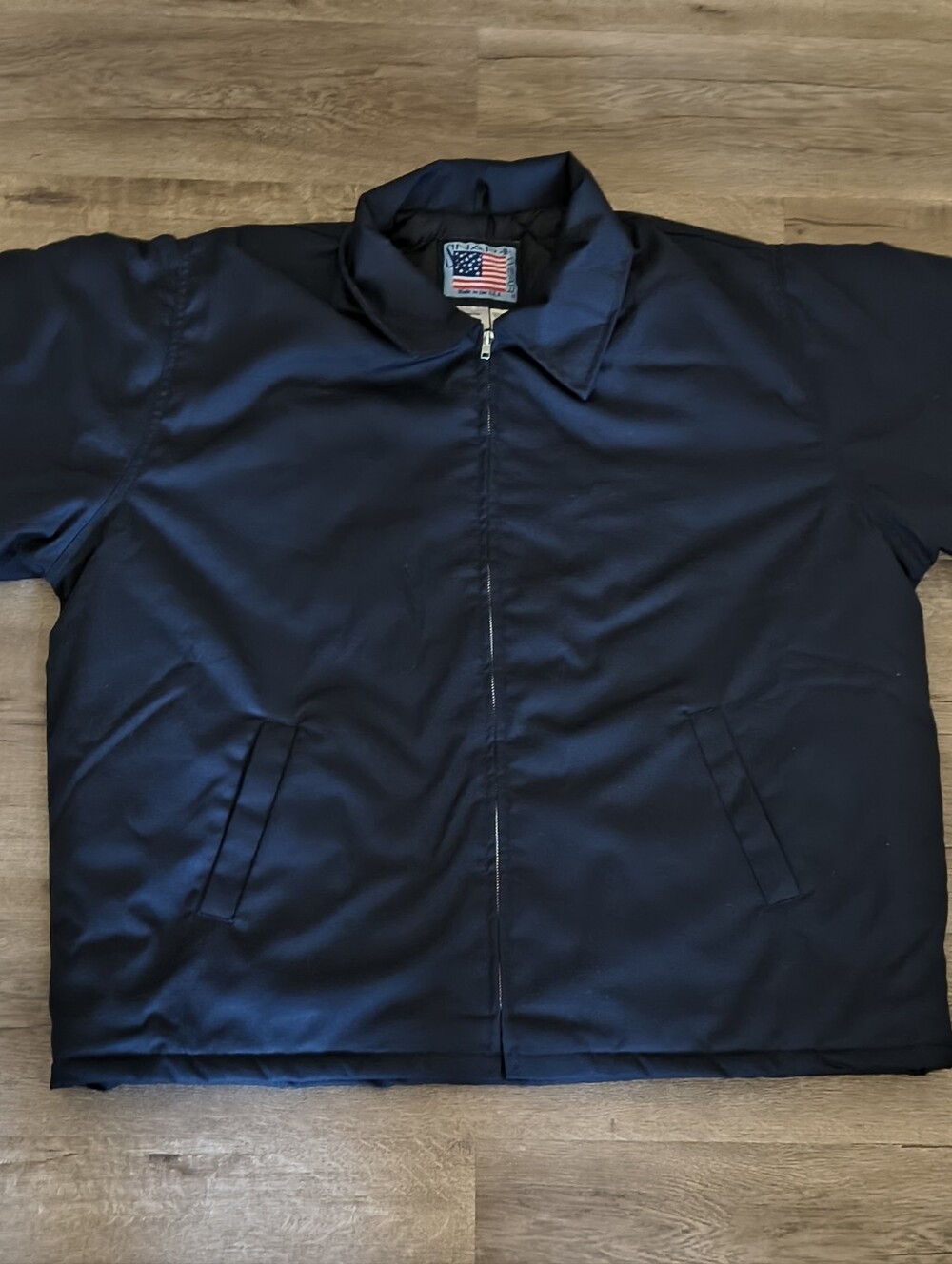 MENS CLASSIC JACKET NAVY poly/Cotton TWIL shell
